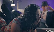 Young adults experience intense power play in a threesome