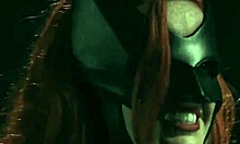 Redhead gets wild in bestial parody