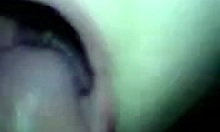 Hot Teen ex gf sucks and swallows cock homemade video
