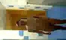 Stunning girlfriend, dark headed, naked in a homemade clip