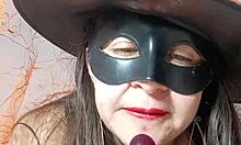 The witchy videos my neighbor puts on Halloween are a treat