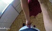 Tinder match visits for a steamy encounter at home