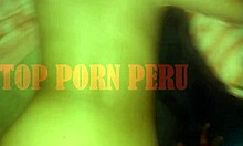 Peruvian Latina Squirts Loudly at Wild Holiday Party. Moaning Amateur Orgasms Unfold.