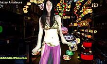 Sultry Chinese belle Alexandria Wu captivates with her belly dance in Istanbul