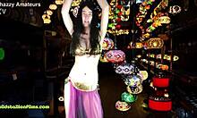 Sultry Chinese belle Alexandria Wu captivates with her belly dance in Istanbul