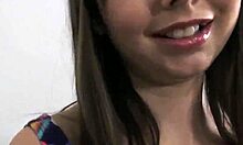 Beautiful young woman with big butt and intense orgasm receives pleasure from multiple partners at home