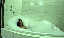 Sensual bath session with my gorgeous girlfriend