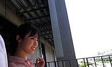 Japanese girlfriend's hot G-cup body