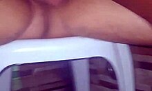 A man with an erectile dysfunction watches his unfaithful wife have anal sex with another man at a swinger party
