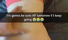 Cheating Amateur Yoga Milf Fucks Fitness Instructor on Snapchat - Cucked and Creampied