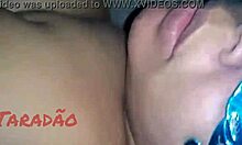 Watching her take it rough in the back, homemade Latina style