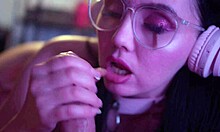 Deepthroat and assfucking with amateurs in home video