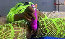 vera totally gets off with her toy n big dick