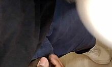 Solo pleasure with a dry skin sensation and slow cumshots