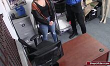 Store security officer seduces cashier