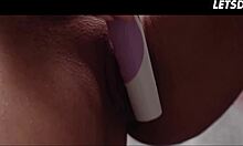 Girls know best—passionate lesbians Clea and Sandra