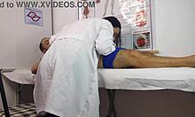 his cock got hard right in front of the brazilian nurse
