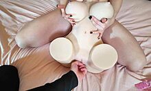 Stepsister's gift for her brother: a threesome with Tantaly doll