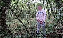Girl in forest, I flashed, she liked it