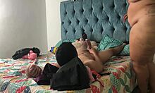 First time cheating at home in a cowgirl position