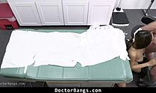 Doctor examines busty teens, penetrates with passion