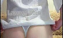 This lovely, sweet girl gets horny, flirty, playful