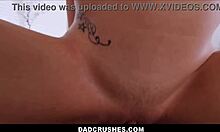 Hey stepdad, can we make a family sex deal so I, your petite brunette stepdaughter Mia River, skip class with Jay Rock in POV?