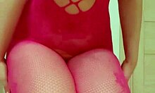 oh wow, check this cute girl fingering in sexy lingerie solo!