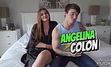 Man, this college jock is banging tight Latina pussy hard!