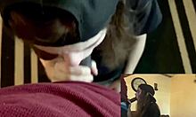 Lesbian Friend Sucks Dick for Shelter Deal
