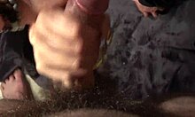 Stepsister Moans Loud Playing with My Cock for Cum