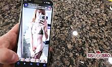 18yo Ginger Step Sis Teases Like No Other - Amber Stark