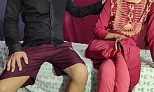 Hot Indian maid in saree stripped and pounded hard by house owner.