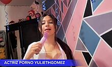 Naughty Brunette Teases Me in Short Dress with No Panties, Shaking Her Big Ass on My Stick. It’s All Real Casero Action in the Bedroom!