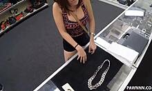 Busty Babe Caught on Hidden Cam in Toilet for Cash