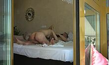 Young Tattooed Blonde Amateur Banged by Step Dad at Home