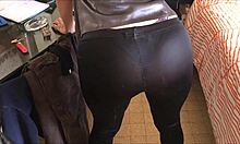 Sexy O2 T Heels and Tight Ass in Thong