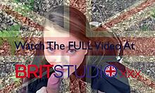 a hot teen surprises with an outdoor pov blowjob adventure.