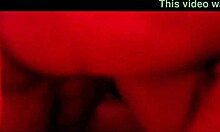 Wild girl in raw gangbang with four friends