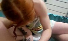 Stepsister Sucks My Dick and Fingers My Ass with Gloves for Prostate Massage