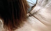 Birthday surprise for stepdad with a hot blowjob and handjob