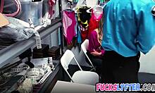 stepmom jumps in to help her shy stepdaughter with deepthroat fun 😏