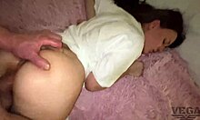 stepsister RELAXES me before BED with ROUGH FUCK and MONSTER COCK CREAMPIE