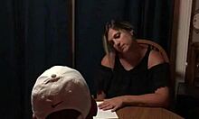 naughty probation officer cums while fitting ankle monitor - dirty dannybear 😈