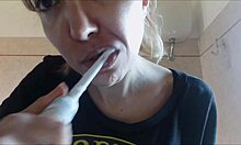 Brushing Teeth Turns Fun with Chantal's Toothpaste Play