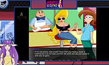 Big tits and big ass in a hentai-inspired video