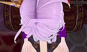 shiro turns 18 today, so i gift her a wild fantasy ride no game no life