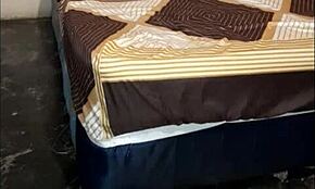 Stepfather and I at home