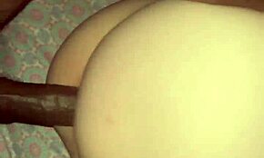 stretching her tight bootyhole real good, damn she's wild! 😈