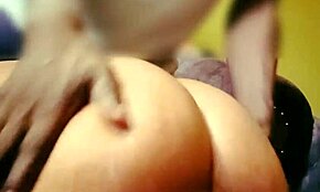 Dzaddylongstrokes fucks big ass latina milf with natural tits in homemade deepthroat and cowgirl session